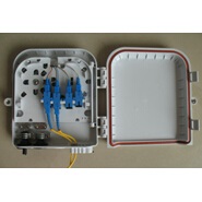 <b>Outdoor Fiber Optic Terminal Boxes 8 Port, Outdoor PLC Splitter Boxes Pole Mounting, Outdoor FTTH Box</b>